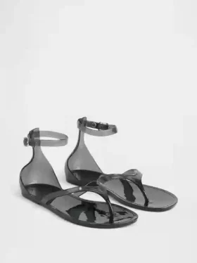 Sandalias de tiras de gelatina