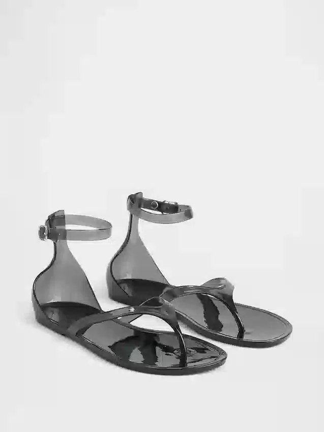 Sandalias de tiras de gelatina