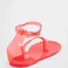 Sandalias de tiras de gelatina
