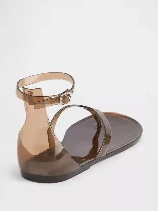 Sandalias de tiras de gelatina