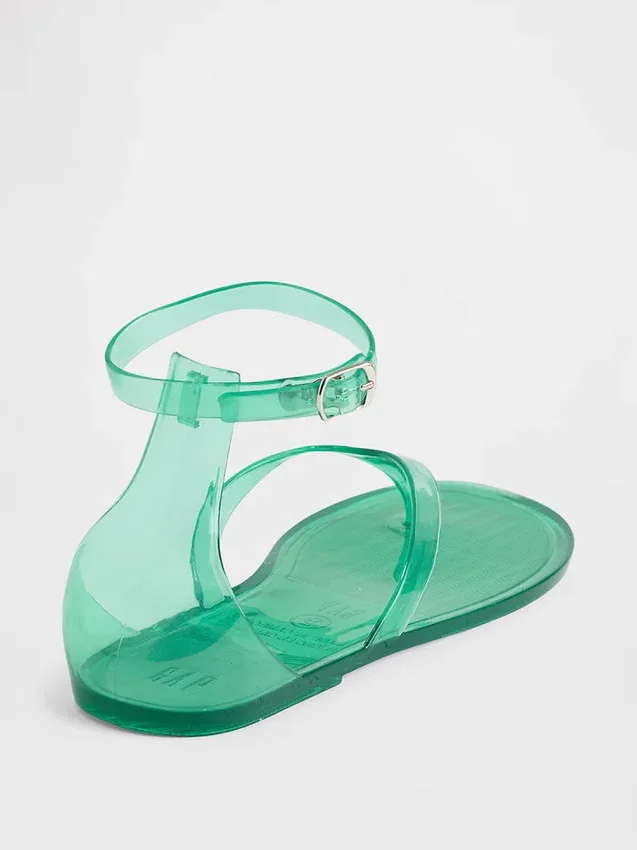 Sandalias de tiras de gelatina