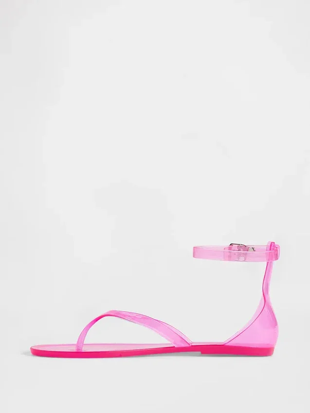 Sandalias de tiras de gelatina