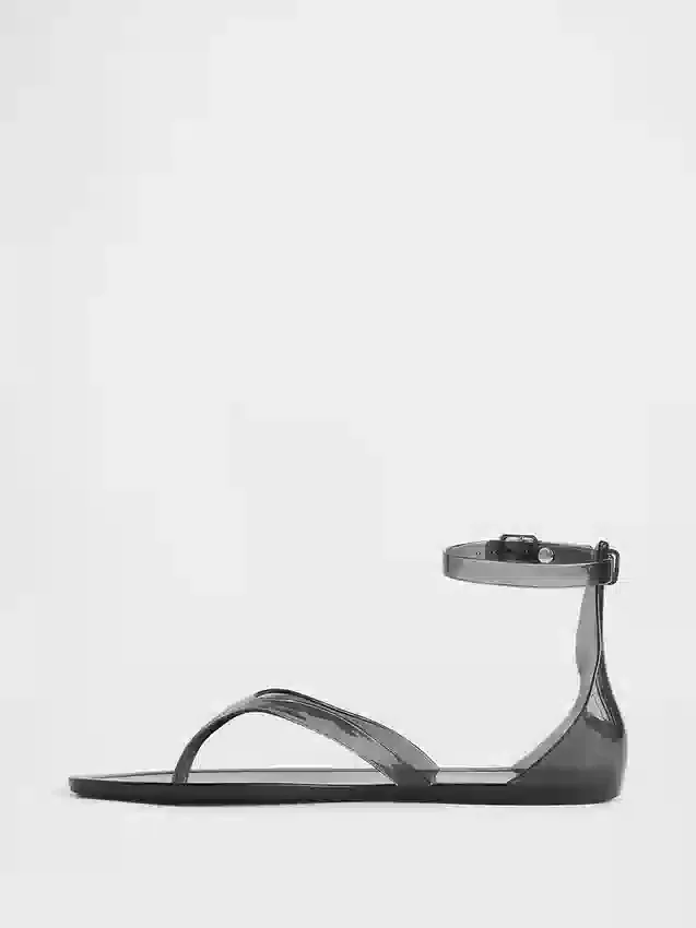 Sandalias de tiras de gelatina