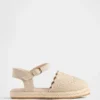 Sandalias tipo alpargatas para niños pequeños