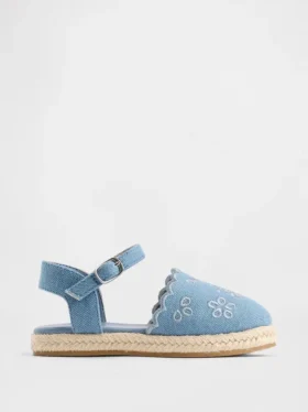 Sandalias tipo alpargatas para niños pequeños