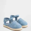 Sandalias tipo alpargatas para niños pequeños