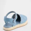 Sandalias tipo alpargatas para niños pequeños