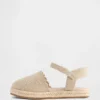 Sandalias tipo alpargatas para niños pequeños