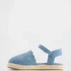 Sandalias tipo alpargatas para niños pequeños