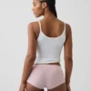 Shorty de algodón orgánico elástico súper suave