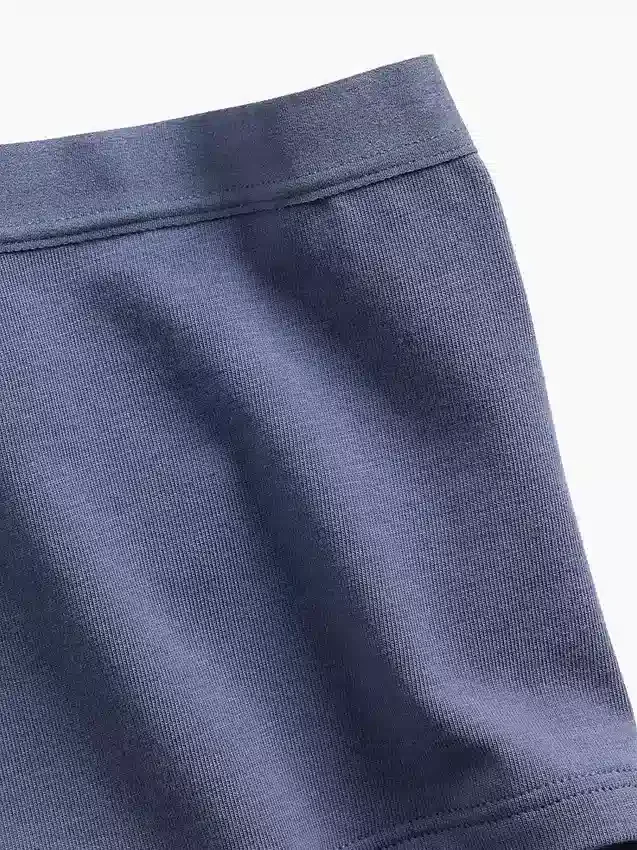 Shorty de algodón orgánico elástico súper suave