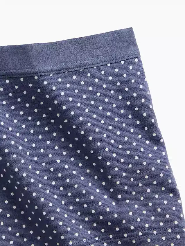 Shorty de algodón orgánico elástico súper suave