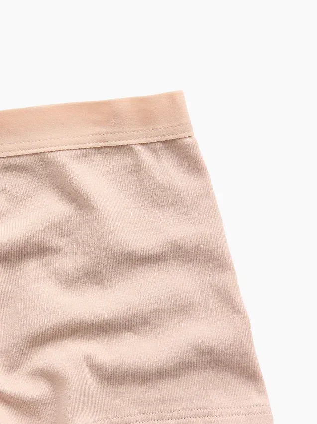 Shorty de algodón orgánico elástico súper suave