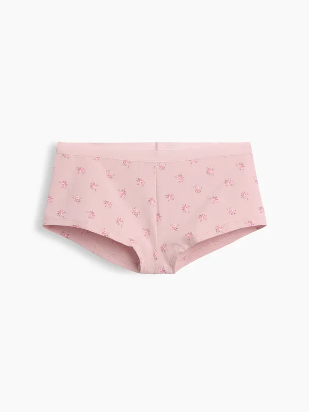 Shorty de algodón orgánico elástico súper suave