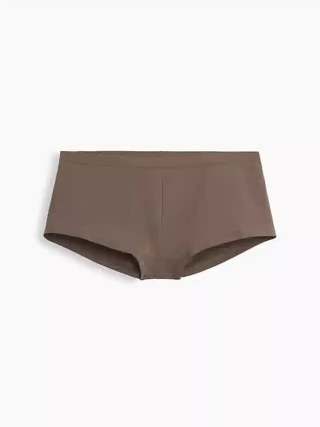 Shorty de algodón orgánico elástico súper suave
