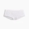 Shorty de algodón orgánico elástico súper suave