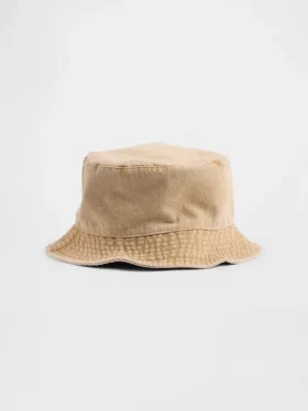 Sombrero de pescador de mezclilla sobreteñida para niños