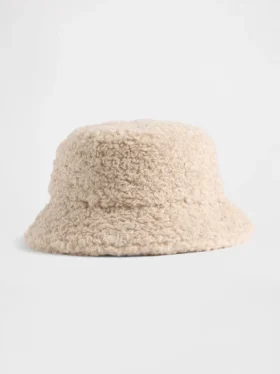 Sombrero de pescador de sherpa reciclado para niños