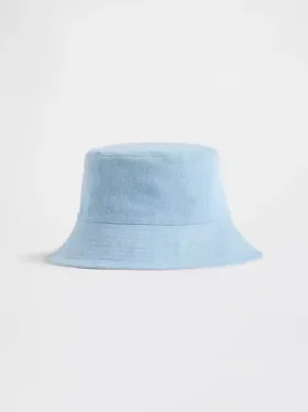 Sombrero de pescador reversible de mezclilla para niños