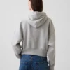 Sudadera con capucha, cremallera y corte en cuña Vintagesoft