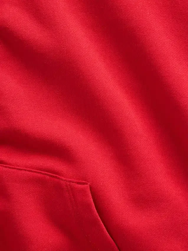 Sudadera con capucha, cremallera y corte en cuña Vintagesoft