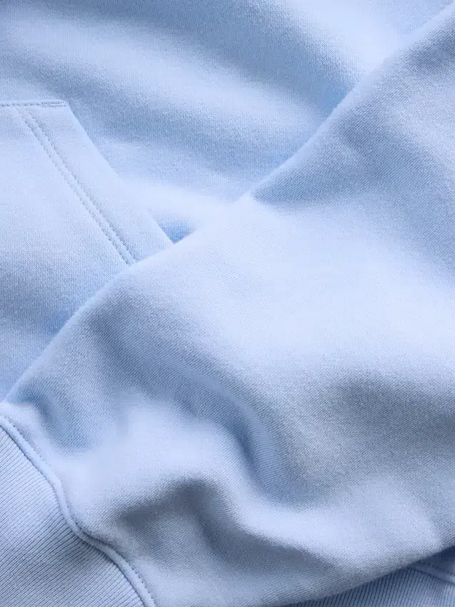 Sudadera con capucha, cremallera y corte en cuña Vintagesoft