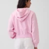 Sudadera con capucha, cremallera y corte oversize de felpa Vintagesoft
