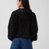 Sudadera con capucha, cremallera y corte oversize de felpa Vintagesoft