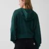 Sudadera con capucha, cremallera y corte oversize de felpa Vintagesoft