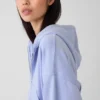 Sudadera con capucha, cremallera y corte oversize de felpa Vintagesoft