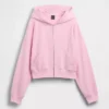 Sudadera con capucha, cremallera y corte oversize de felpa Vintagesoft
