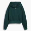 Sudadera con capucha, cremallera y corte oversize de felpa Vintagesoft
