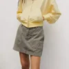 Sudadera con capucha, cremallera y corte oversize de felpa Vintagesoft