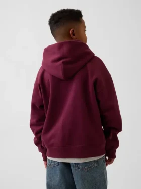 Sudadera con capucha de corte holgado y logotipo Vintagesoft para niños