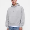 Sudadera con capucha de felpa francesa extra gruesa para adultos