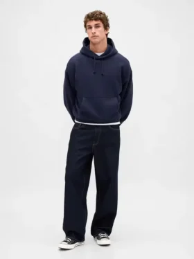Sudadera con capucha de felpa francesa extra gruesa para adultos