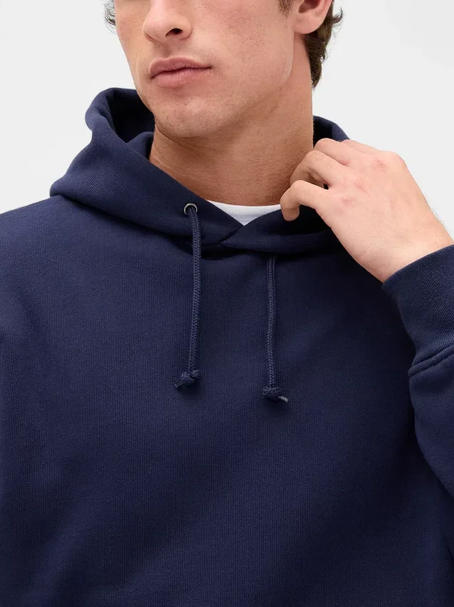 Sudadera con capucha de felpa francesa extra gruesa para adultos