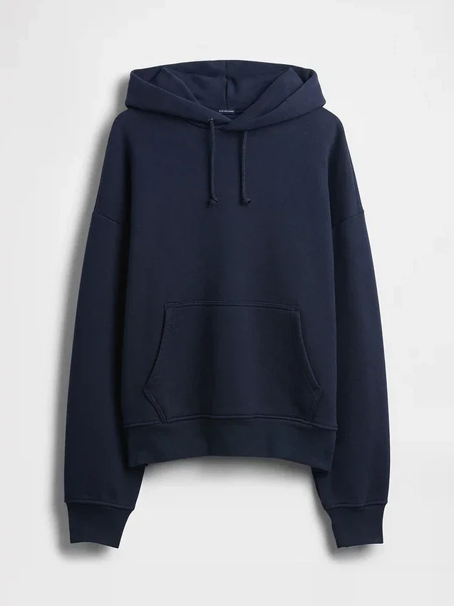 Sudadera con capucha de felpa francesa extra gruesa para adultos