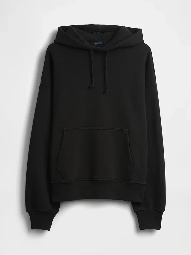 Sudadera con capucha de felpa francesa extra gruesa para adultos