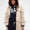 Sudadera con capucha de felpa francesa gruesa GAP × Victoria Beckham