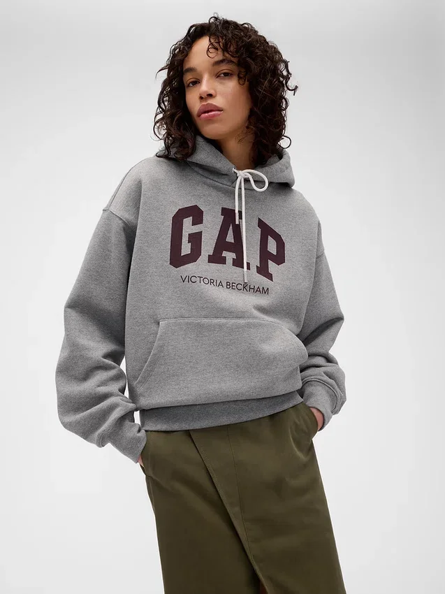 Sudadera con capucha de felpa francesa gruesa GAP × Victoria Beckham
