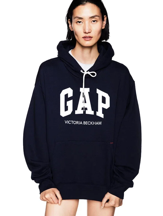Sudadera con capucha de felpa francesa gruesa GAP × Victoria Beckham
