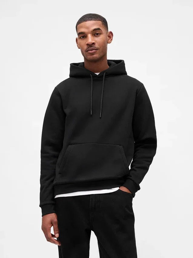 Sudadera con capucha de felpa francesa gruesa Hill City