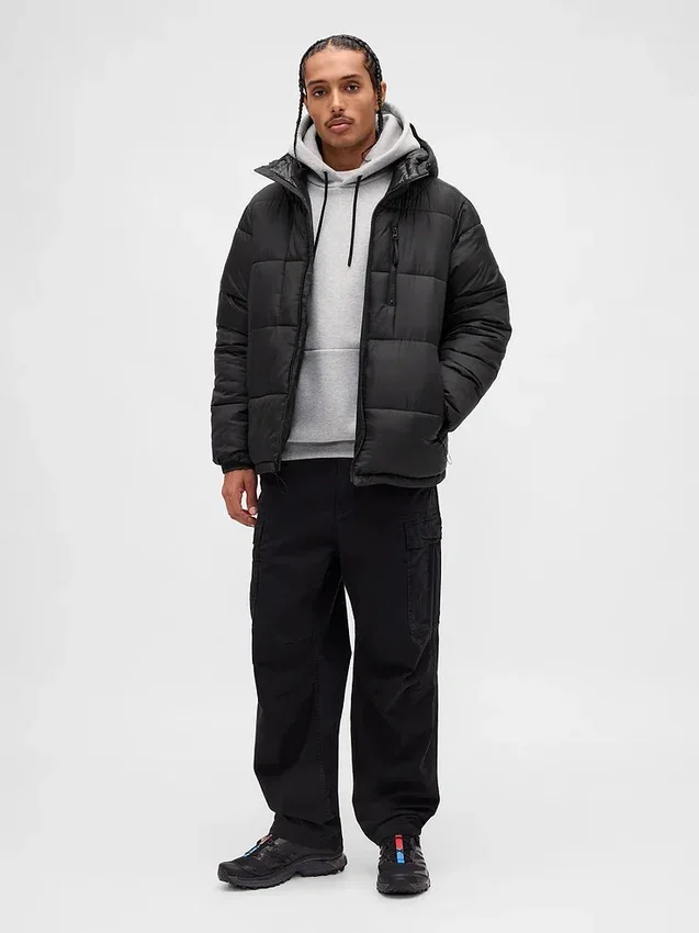 Sudadera con capucha de felpa francesa gruesa Hill City