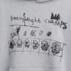 Sudadera con capucha de tejido grueso de Jean-Michel Basquiat