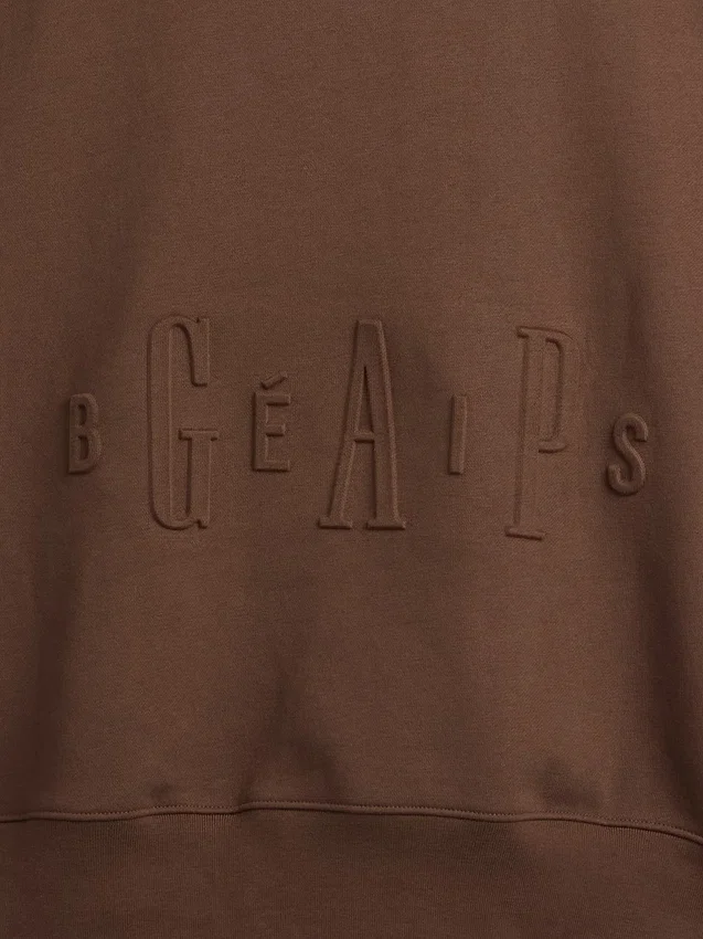 Sudadera con capucha de viaje para adultos GAP × Béis, de tejido grueso