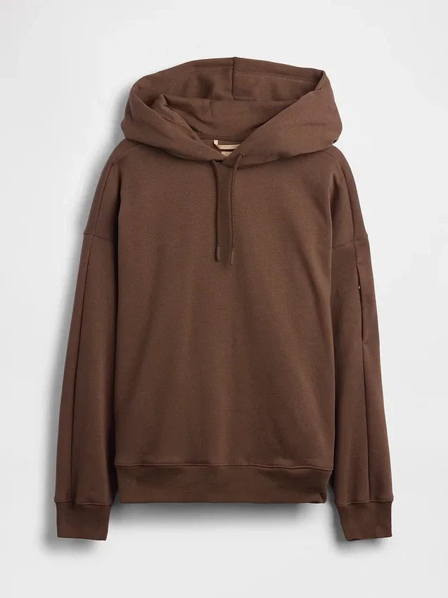 Sudadera con capucha de viaje para adultos GAP × Béis, de tejido grueso