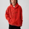 Sudadera con capucha holgada para niños Marvel Vintagesoft Spider-Man