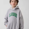 Sudadera con capucha holgada Super Mario Vintagesoft para niños