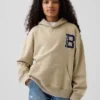 Sudadera con capucha holgada Super Mario Vintagesoft para niños
